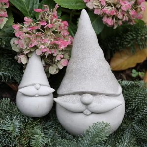Silikon - Gießform -  Weihnachtswichtel mit Schnurrbart - 2 Größen -