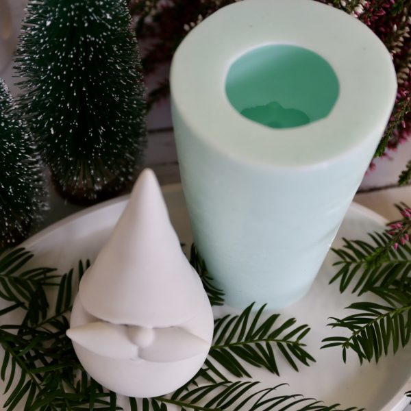 Silikon - Gießform -  Weihnachtswichtel mit Schnurrbart - 2 Größen - – Bild 9