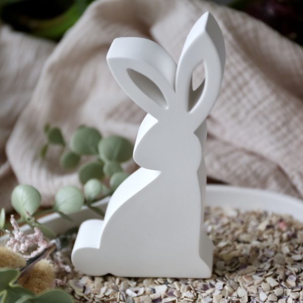 Silikon - Gießform - Elegante Osterhasen - Buchstützen – Bild 3