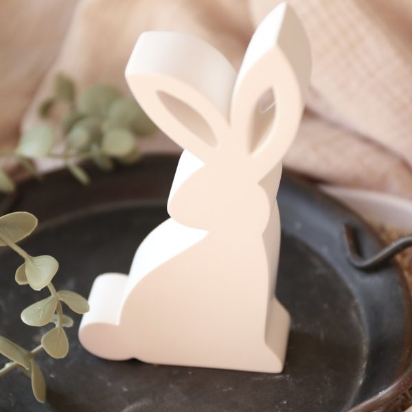Silikon - Gießform - Elegante Osterhasen - Buchstützen – Bild 5