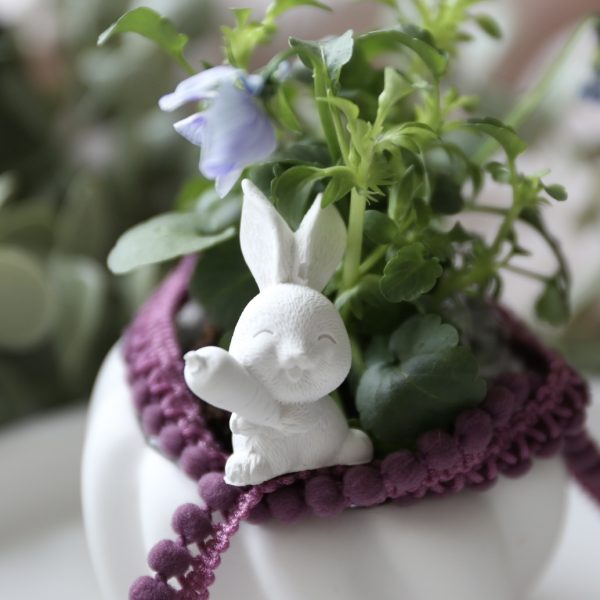 Silikon - Gießform - Süßer Mini Osterhase mit Karotte - Möhre – Bild 4