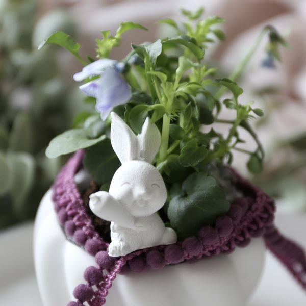Silikon - Gießform - Süßer Mini Osterhase mit Karotte - Möhre – Bild 5