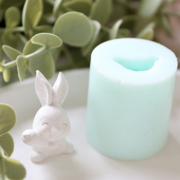 Silikon - Gießform - Süßer Mini Osterhase mit Karotte - Möhre – Bild 9