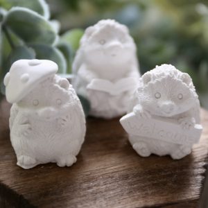 Silikon - Gießform - Zuckersüße Mini Igel - wähle aus 3 Optionen