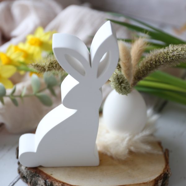Silikon - Gießform - Elegante Osterhasen - Buchstützen – Bild 9
