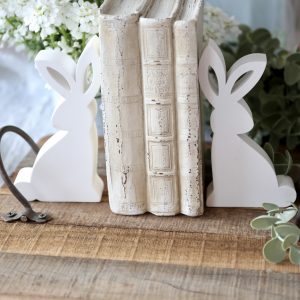 Silikon - Gießform - Elegante Osterhasen - Buchstützen