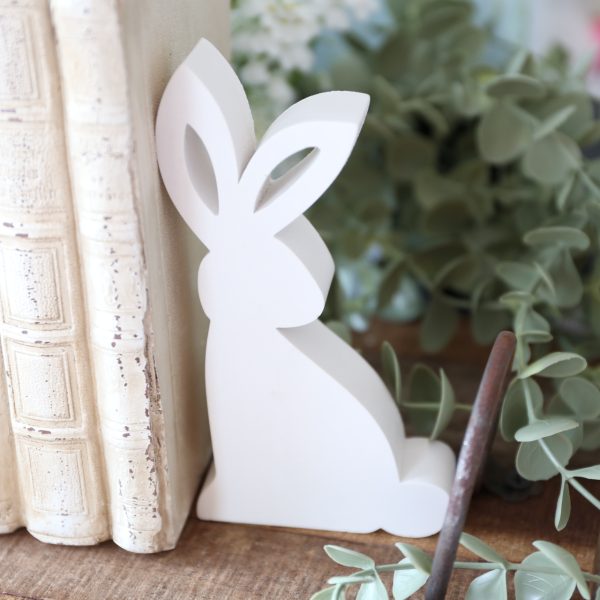 Silikon - Gießform - Elegante Osterhasen - Buchstützen – Bild 13