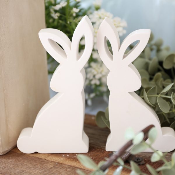 Silikon - Gießform - Elegante Osterhasen - Buchstützen – Bild 23