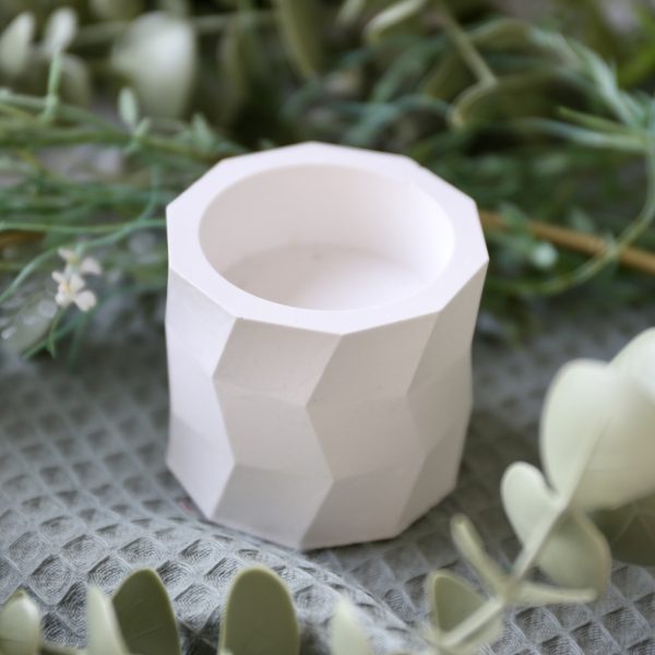 Silikon - Gießform - Geometrische Teelichthalter - in 3 Größen – Bild 12