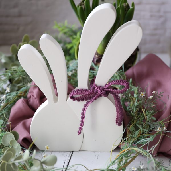 Silikon - Gießform - Elegante Kuschelhasen - 2er Set – Bild 4