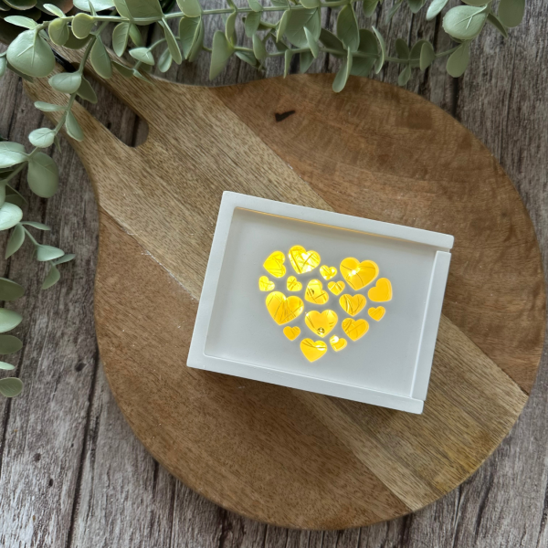 Silikon - Gießform - Kleine Geschenkdosen - Gutschein Box - wähle aus 8 Varianten – Bild 3