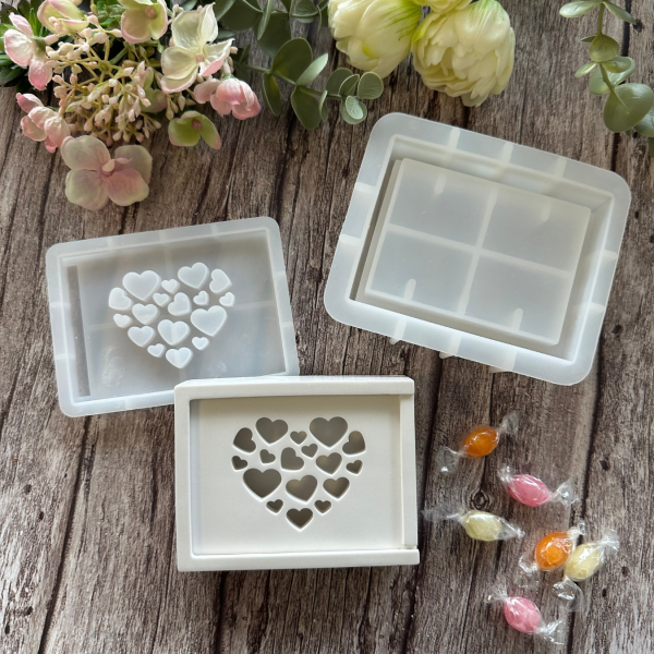 Silikon - Gießform - Kleine Geschenkdosen - Gutschein Box - wähle aus 8 Varianten – Bild 14