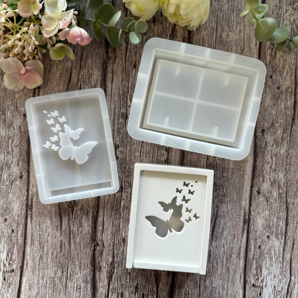 Silikon - Gießform - Kleine Geschenkdosen - Gutschein Box - wähle aus 8 Varianten – Bild 13