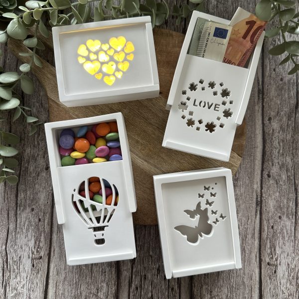 Silikon - Gießform - Kleine Geschenkdosen - Gutschein Box - wähle aus 8 Varianten – Bild 19