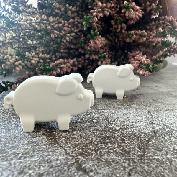 Silikon - Gießform - Matte - Glücksschweine - Schweinchen - für 20 Figuren – Bild 6