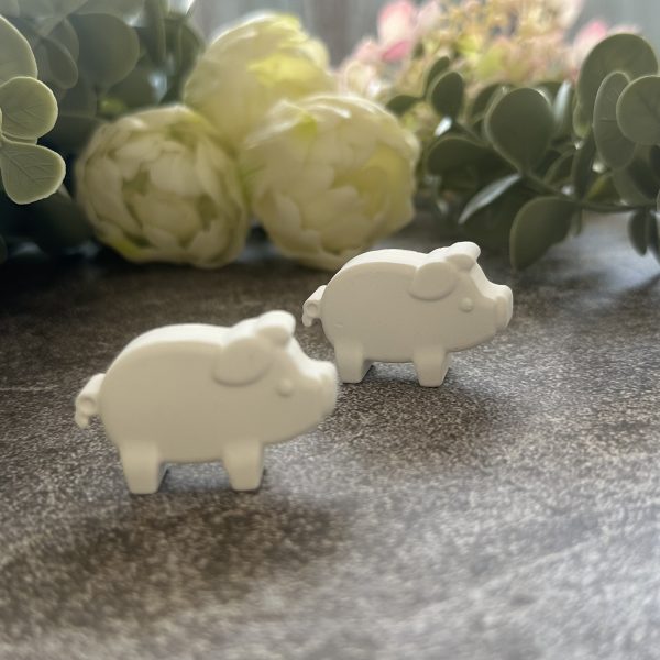 Silikon - Gießform - Matte - Glücksschweine - Schweinchen - für 20 Figuren – Bild 7