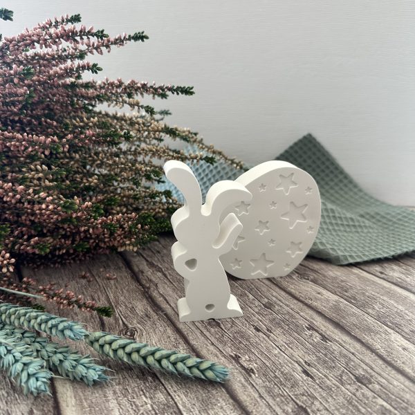 Silikon - Gießform - Kleine sportliche Osterhasen mit Ostereiern - Ostern - aus 4 Varianten wählbar – Bild 14