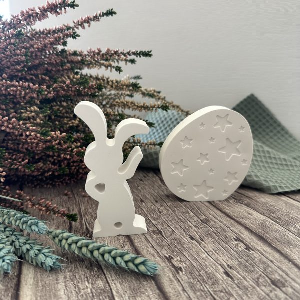 Silikon - Gießform - Kleine sportliche Osterhasen mit Ostereiern - Ostern - aus 4 Varianten wählbar – Bild 15