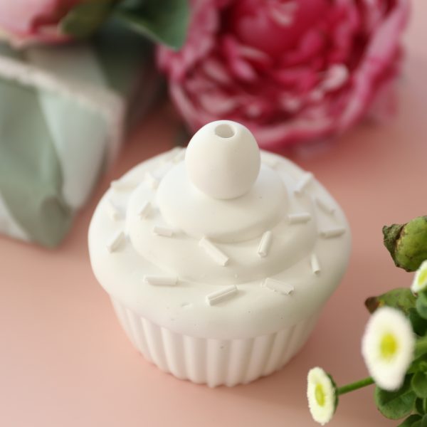 Silikon - Gießform - Cupcake / Muffin - für Kuchenkerze / Geburtstagskerze – Bild 3