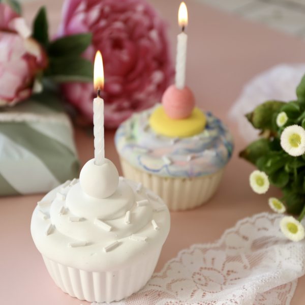 Silikon - Gießform - Cupcake / Muffin - für Kuchenkerze / Geburtstagskerze – Bild 12