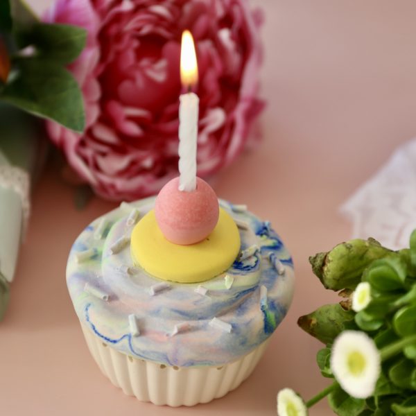 Silikon - Gießform - Cupcake / Muffin - für Kuchenkerze / Geburtstagskerze – Bild 13