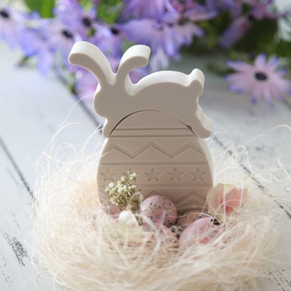 Silikon - Gießform - Kleine sportliche Osterhasen mit Ostereiern - Ostern - aus 4 Varianten wählbar – Bild 3