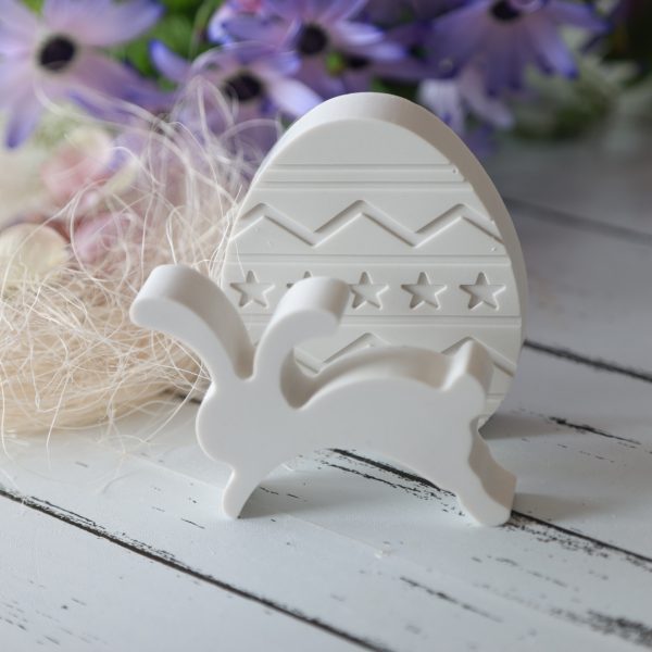 Silikon - Gießform - Kleine sportliche Osterhasen mit Ostereiern - Ostern - aus 4 Varianten wählbar – Bild 5