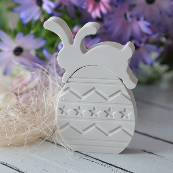 Silikon - Gießform - Kleine sportliche Osterhasen mit Ostereiern - Ostern - aus 4 Varianten wählbar – Bild 7