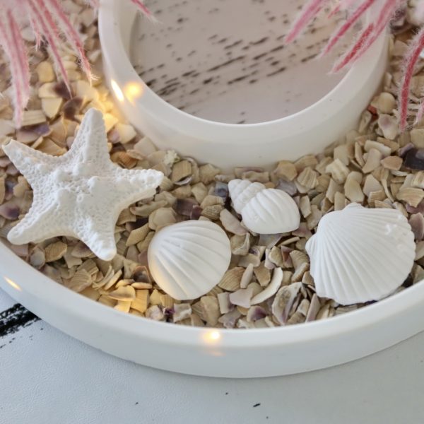 Silikon - Gießform - Mini Muscheln und Seestern - Maritim - wähle aus 4 Varianten – Bild 3