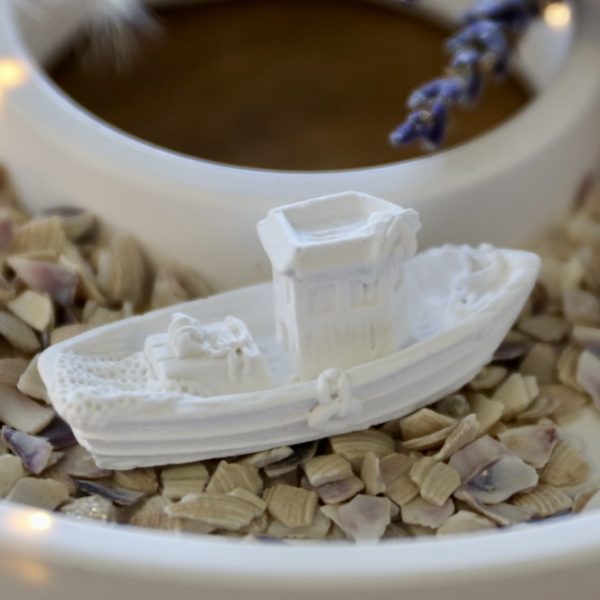 Silikon - Gießform - Mini Fischerboot - Maritim - wähle aus 3 Varianten – Bild 5