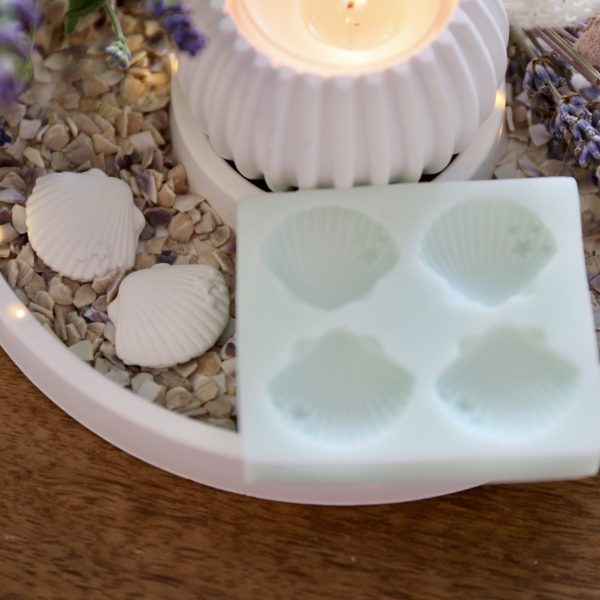 Silikon - Gießform - Mini Muscheln und Seestern - Maritim - wähle aus 4 Varianten – Bild 11