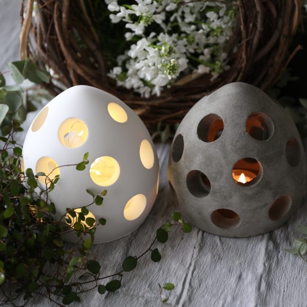 Silikon - Gießform - Windlicht - Osterei - mit Cut Outs – Bild 6