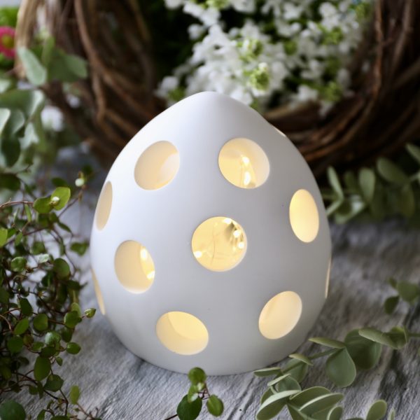 Silikon - Gießform - Windlicht - Osterei - mit Cut Outs – Bild 12