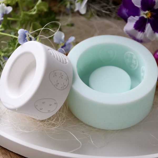 Silikon - Gießform - Österliche Kerzenhalter - Ostern - für Teelichter – Bild 64