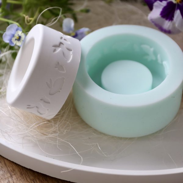 Silikon - Gießform - Österliche Kerzenhalter - Ostern - für Teelichter – Bild 66