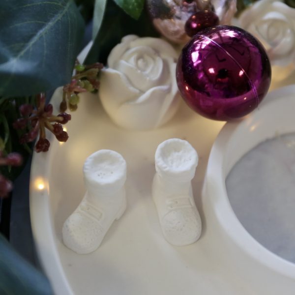 Silikon - Gießform - Mini Weihnachtsmann Stiefel - Weihnachten – Bild 5