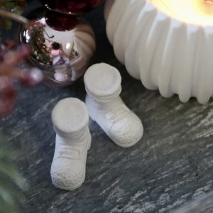 Silikon - Gießform - Mini Weihnachtsmann Stiefel - Weihnachten