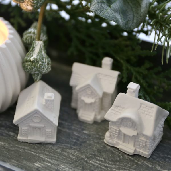 Silikon - Gießform - Mini Häuser - Schnee - Weihnachten - Multiform - – Bild 4