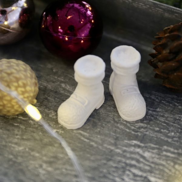 Silikon - Gießform - Mini Weihnachtsmann Stiefel - Weihnachten – Bild 11