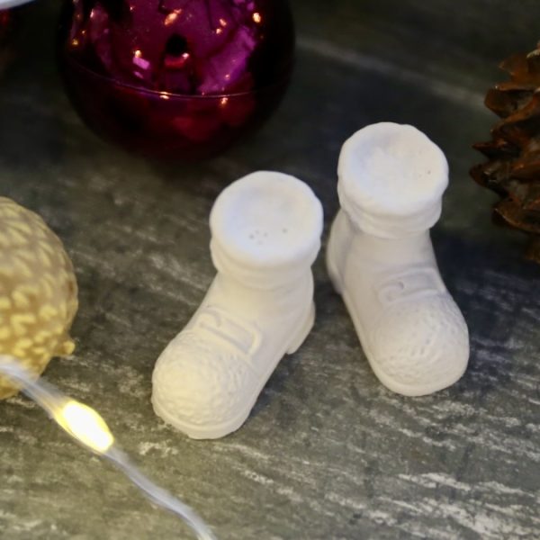 Silikon - Gießform - Mini Weihnachtsmann Stiefel - Weihnachten – Bild 12