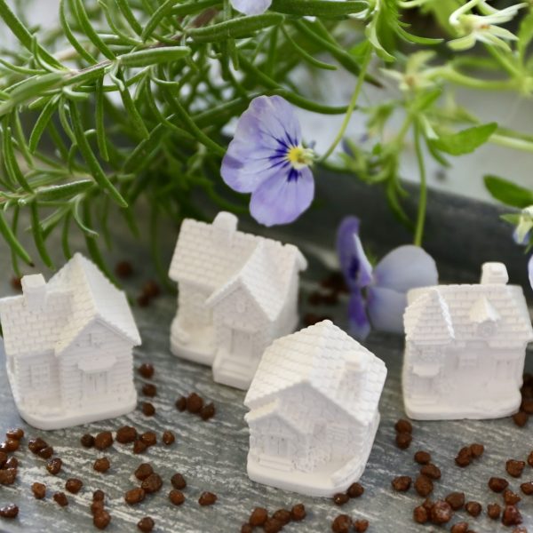Silikon - Gießform - Mini Häuser - Ziegeldach - Multiform - – Bild 8