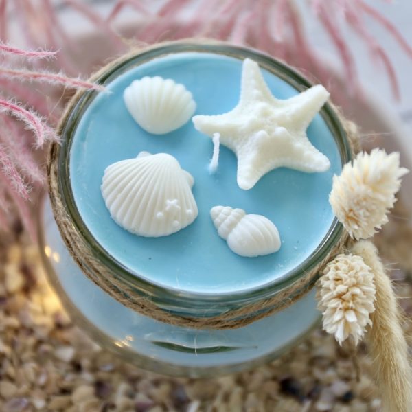 Silikon - Gießform - Mini Muscheln und Seestern - Maritim - wähle aus 4 Varianten