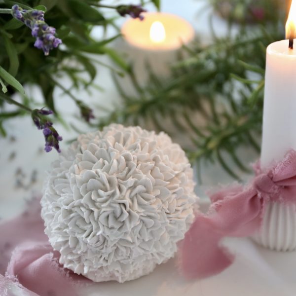 Silikon - Gießform - Kleine Blumenkugel - Allium – Bild 8