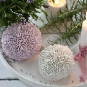 Silikon - Gießform - Kleine Blumenkugel - Allium