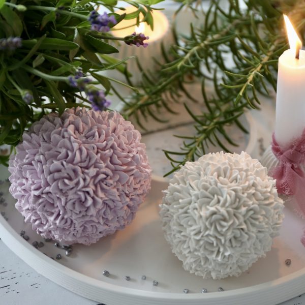 Silikon - Gießform - Kleine Blumenkugel - Allium – Bild 11