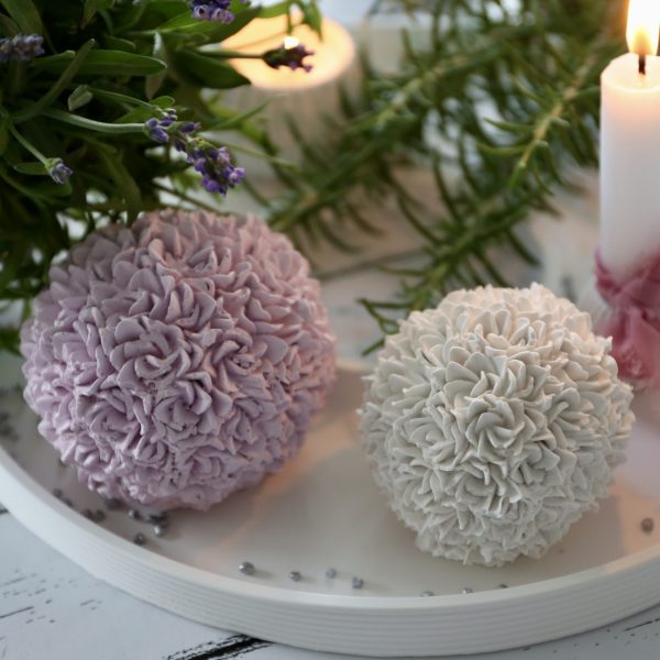 Silikon - Gießform - Kleine Blumenkugel - Allium – Bild 12