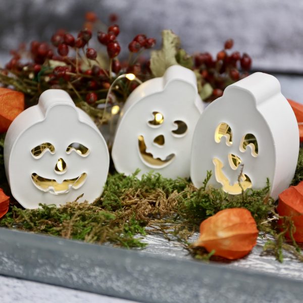 Silikon - Gießform - Lichterkürbisse - Multiform - Halloween – Bild 4
