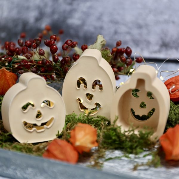 Silikon - Gießform - Lichterkürbisse - Multiform - Halloween – Bild 6