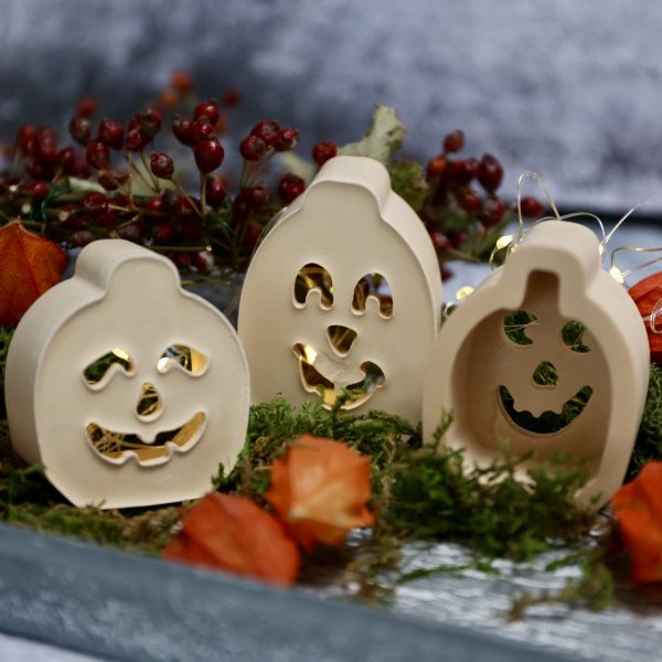Silikon - Gießform - Lichterkürbisse - Multiform - Halloween – Bild 7