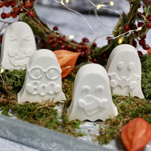 Silikon - Gießform - Gespensterfreunde - Multiform - Halloween – Bild 2
